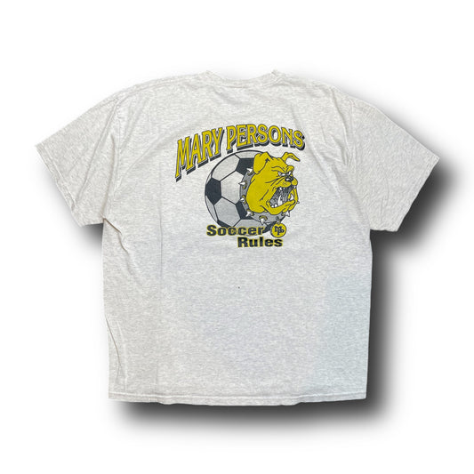 Vintage Soccer: Mary Persons Shirt - L/XL