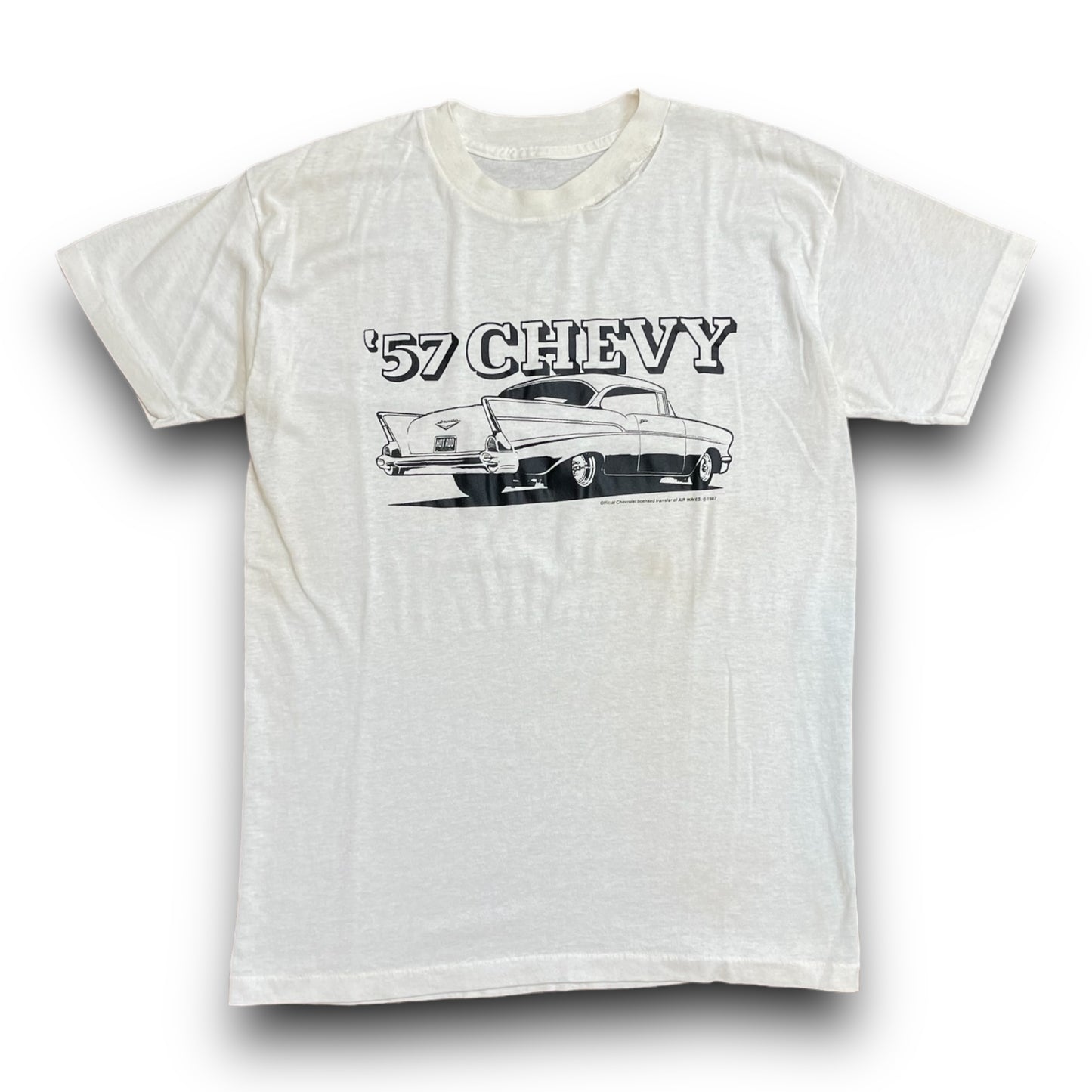 1987 Vintage `57 Chevy Shirt *Minor Flaw Check Photos*  - L