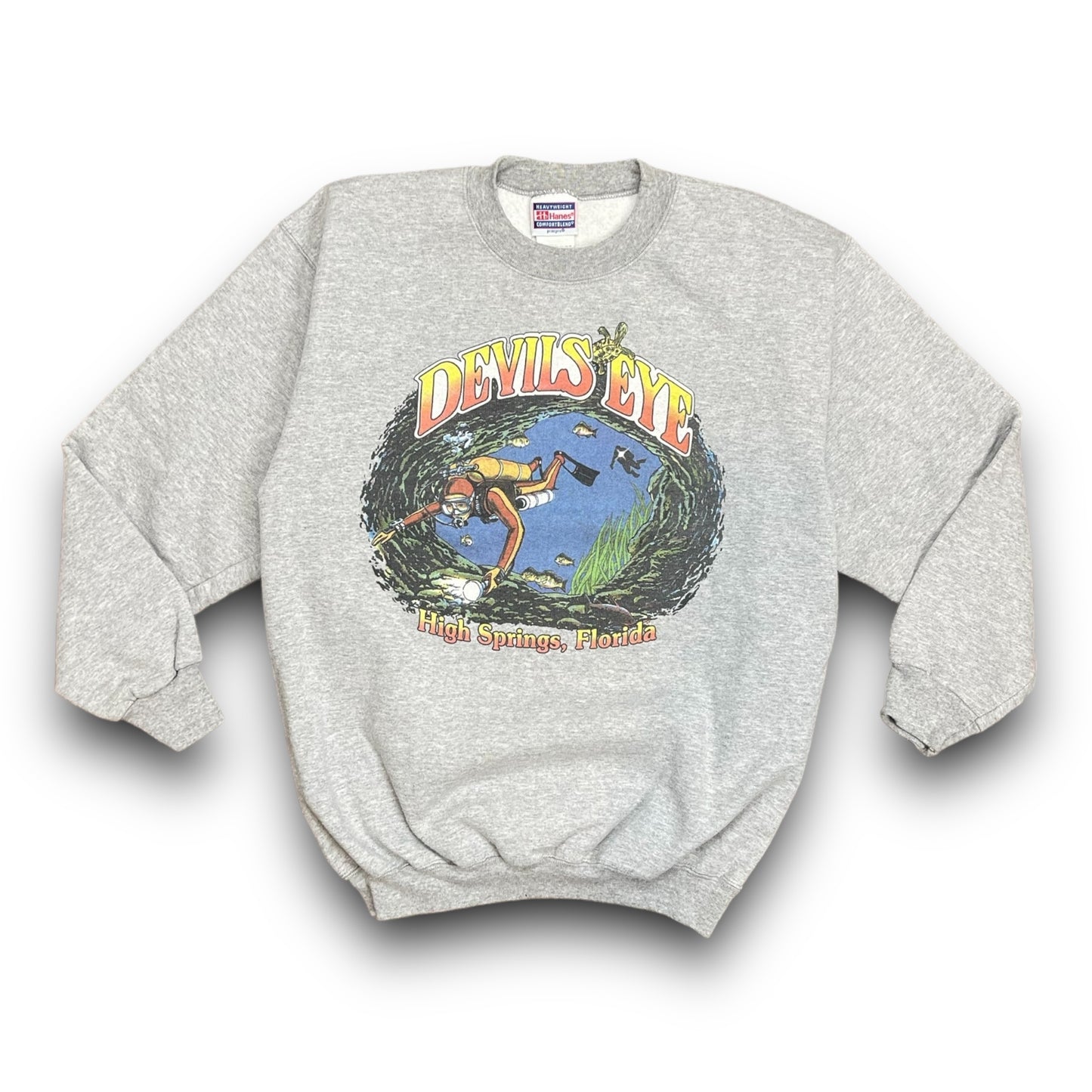 Vintage “Devil’s Eye” Florida Diving Crewneck - M