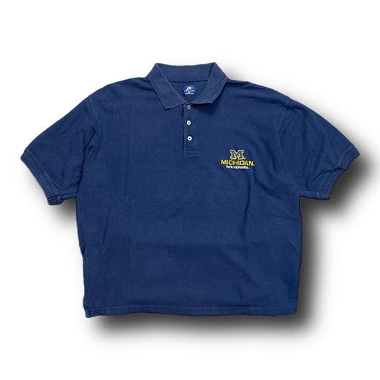 Vintage Michigan Wolverines Polo - XL