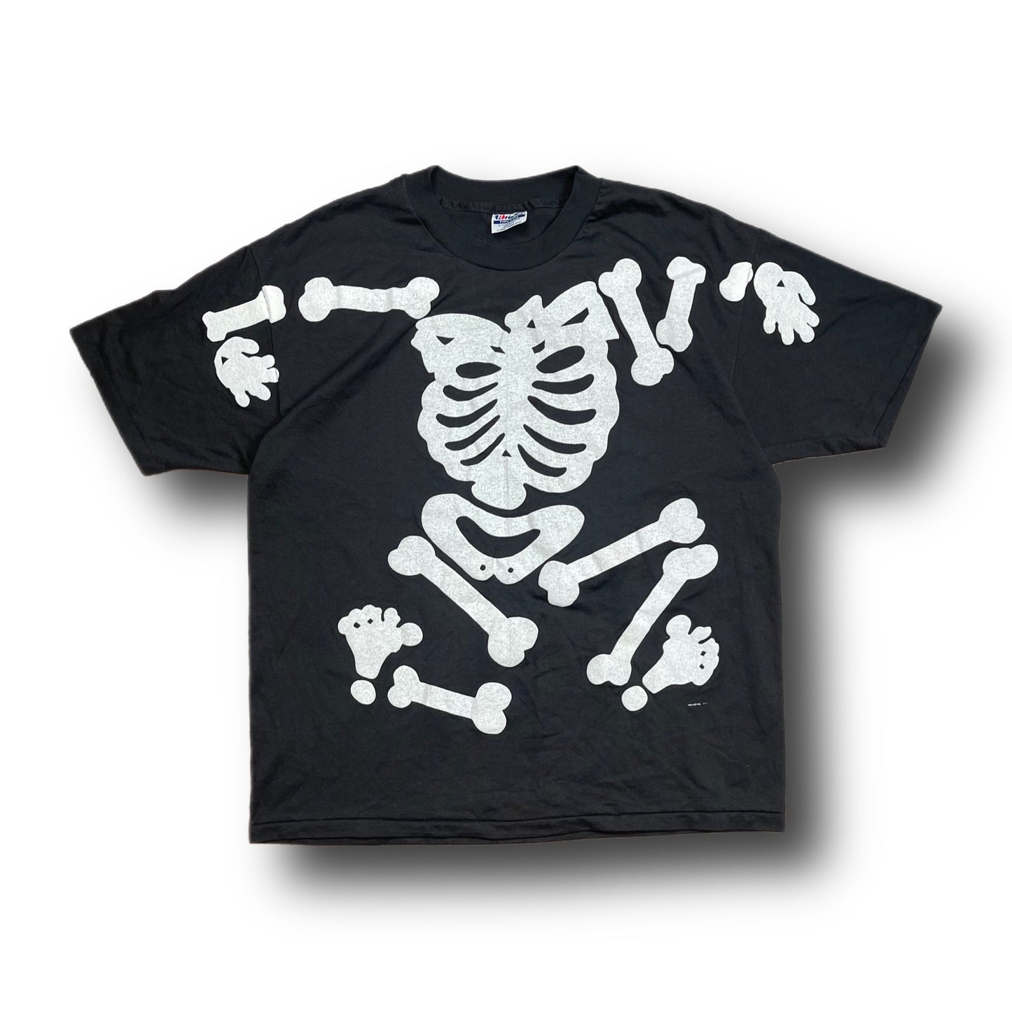 Vintage 90s Skeleton Shirt - L/XL