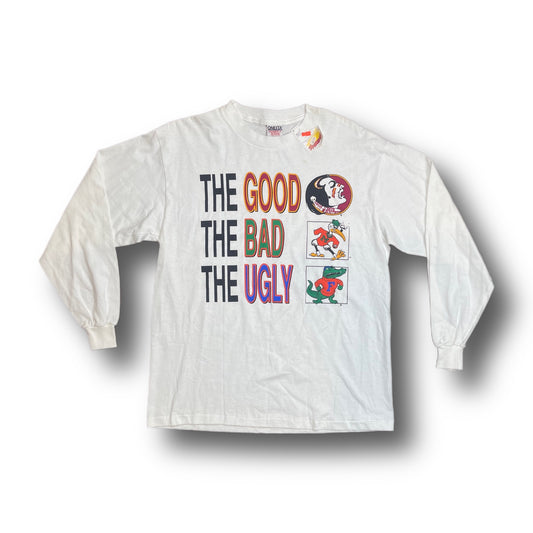 90’s Vintage Florida State “Good, Bad Ugly” (FSU) Long-sleeve - L