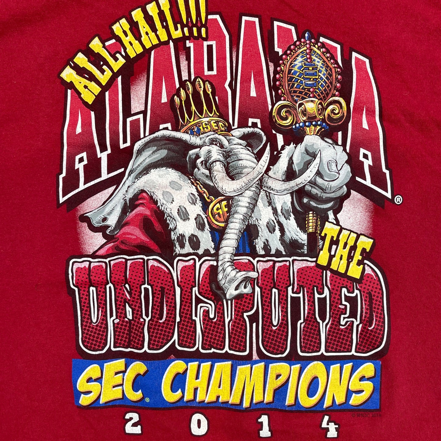 2014 Alabama Football SEC Champions Shirt - M/L