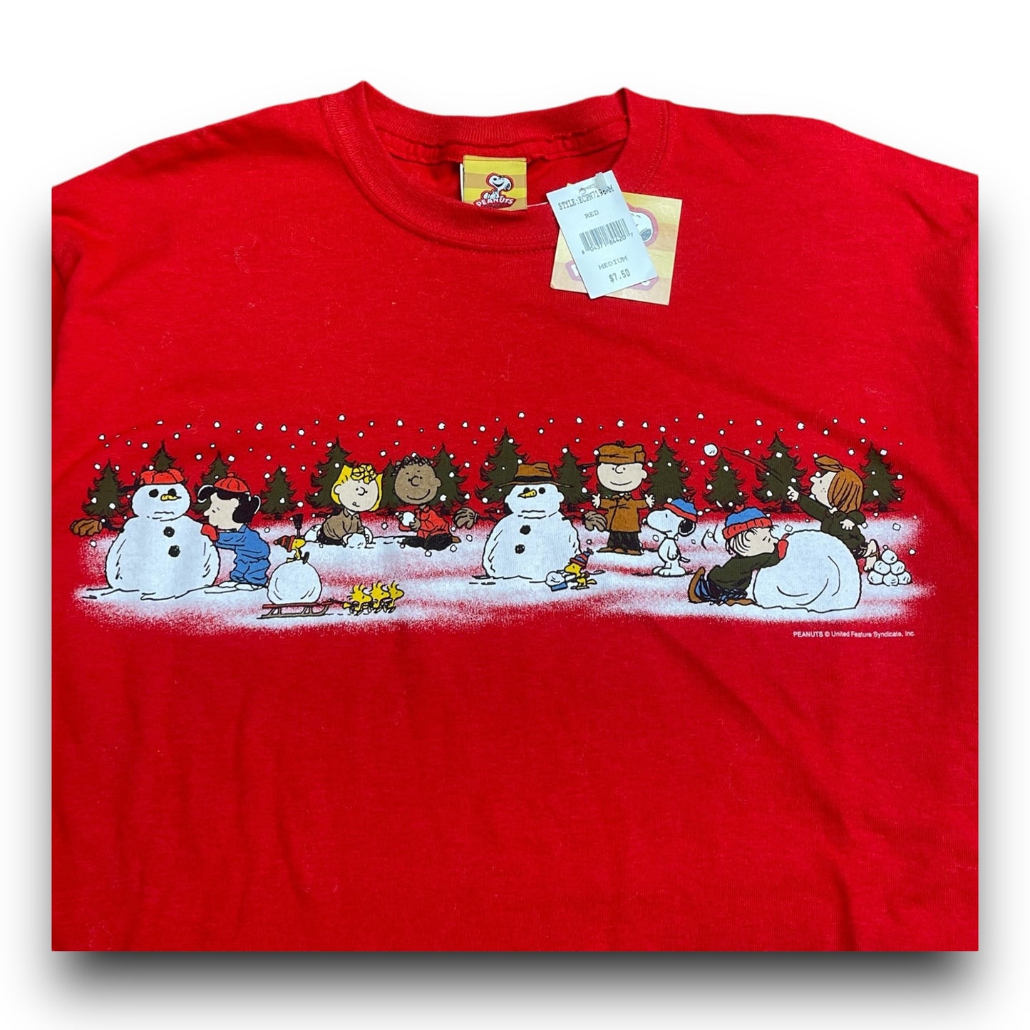 Y2K Charlie Brown “Peanuts” Christmas Shirt - M