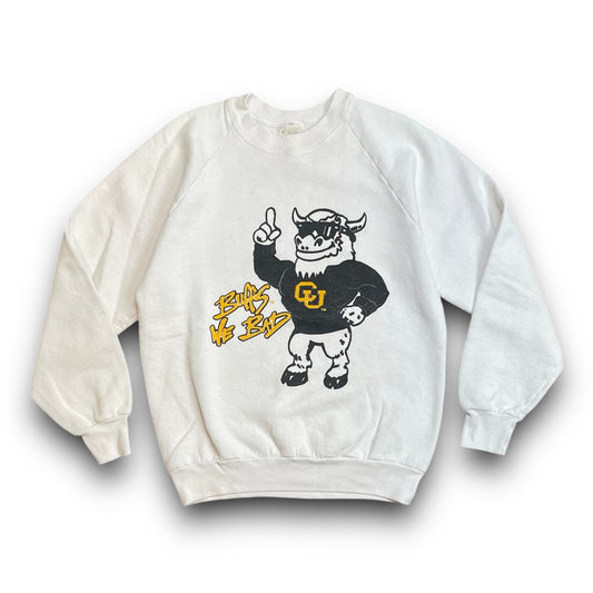 Vintage Denver Colorado Buffalo Crewneck - S/M