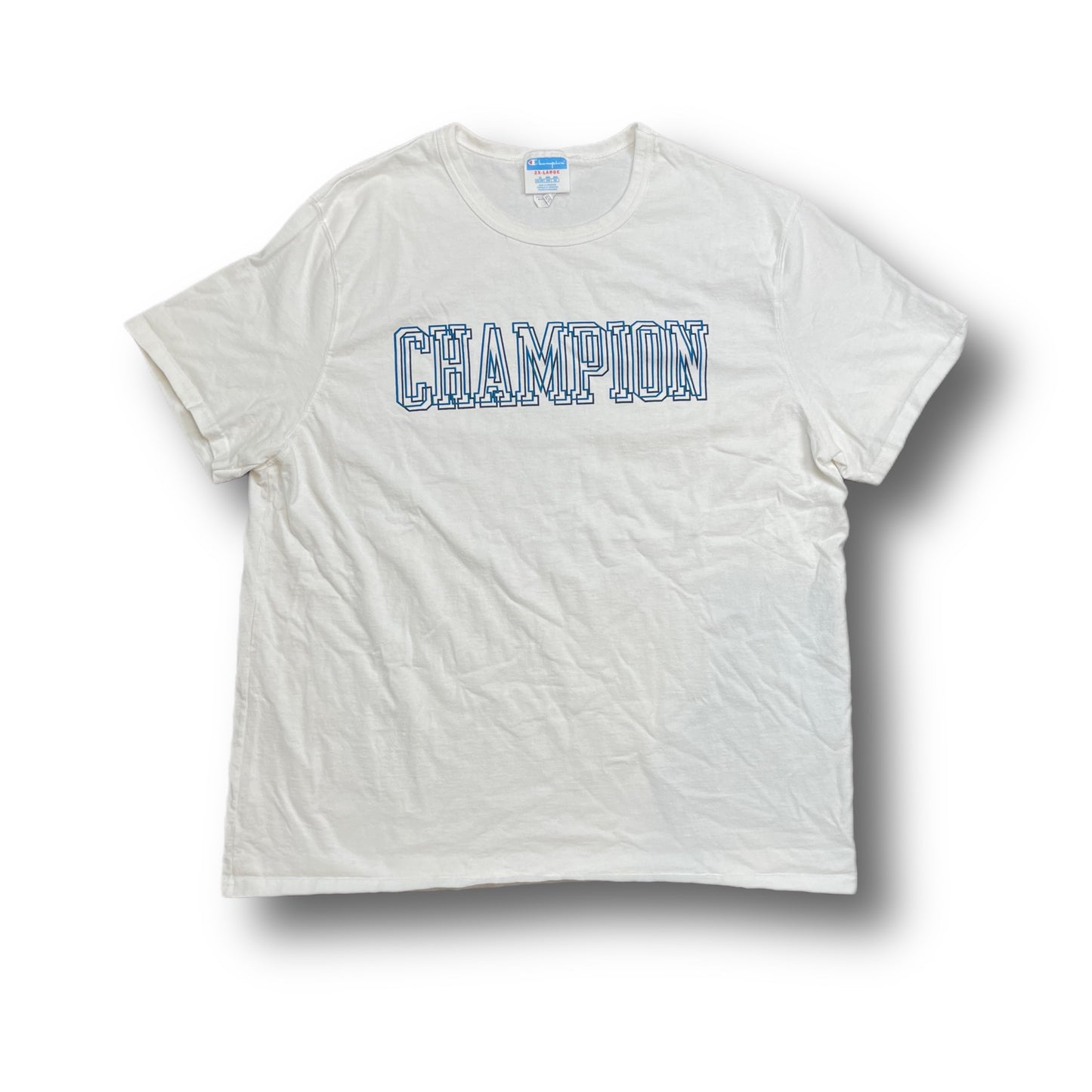 Vintage 90’s Champion Spell-Out Shirt - XL/XXL