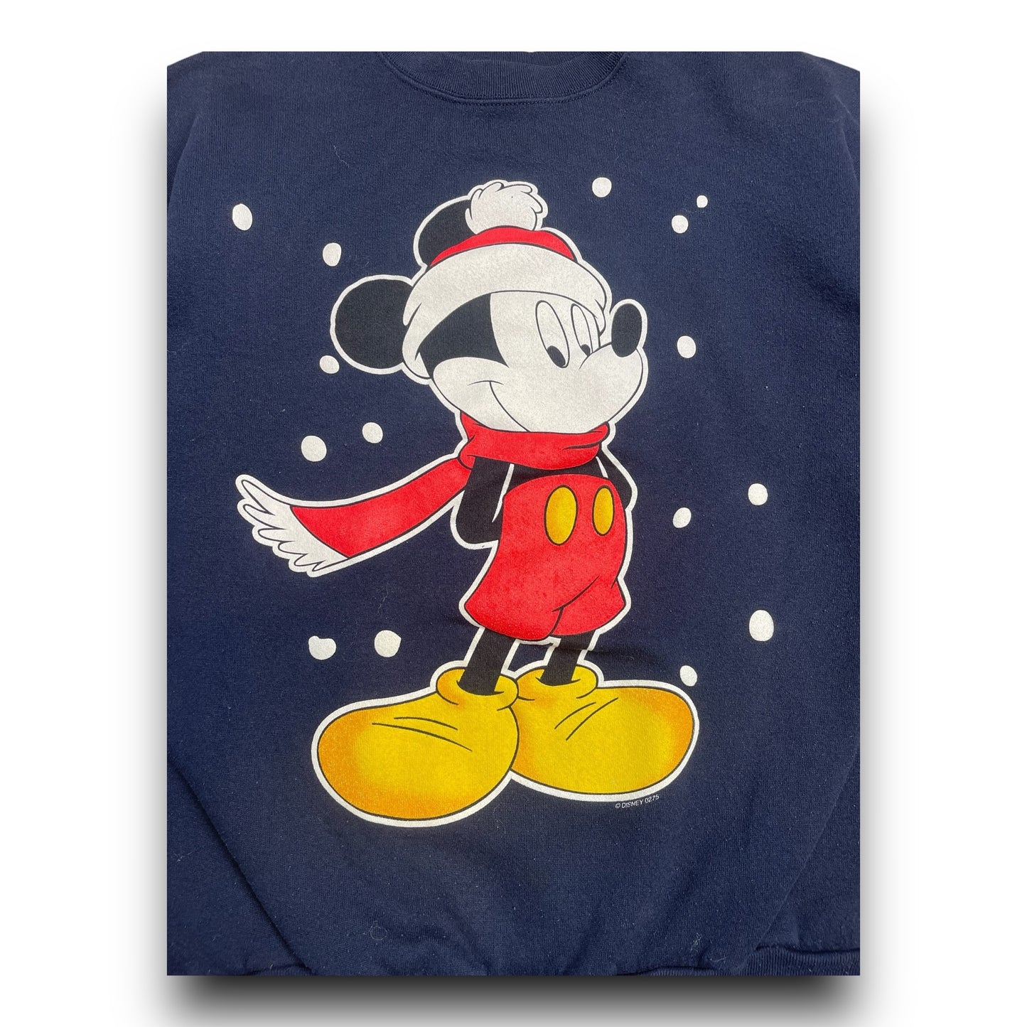 90’s Vintage Mickey Mouse Christmas Crewneck - L/XL