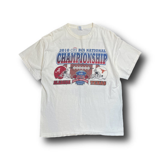 Alabama v.s Longhorns 2010 BCS Championship Shirt - L