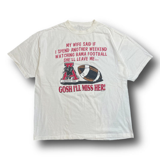 Vintage Alabama Football Shirt - XL