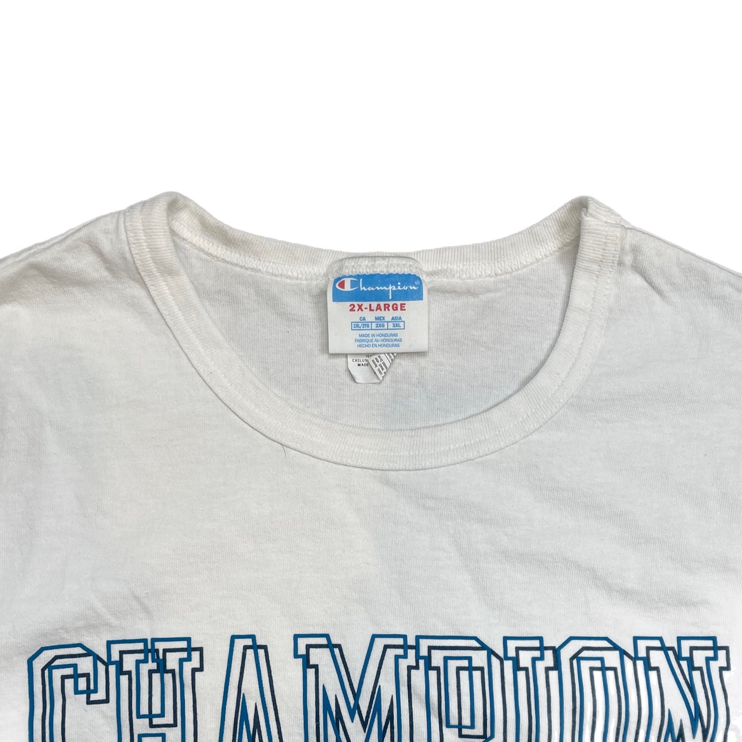 Vintage 90’s Champion Spell-Out Shirt - XL/XXL