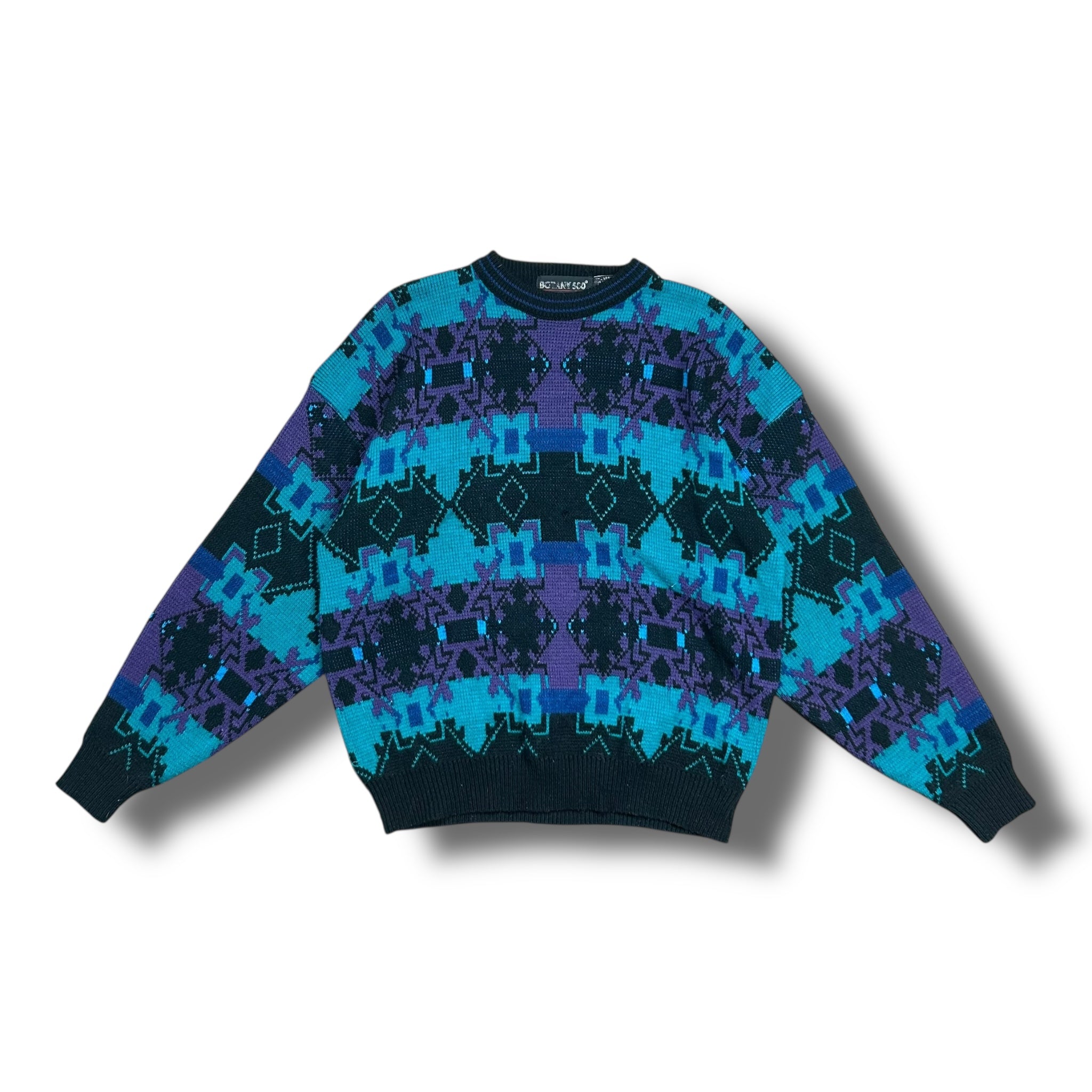 トップス 80s USA \"BOTANY 500\" RAGLAN SWEAT Vintage Botany 500 Sweater - L – FishThrifts