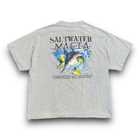 Y2K Saltwater Mafia Fishing Shirt - XL/XXL