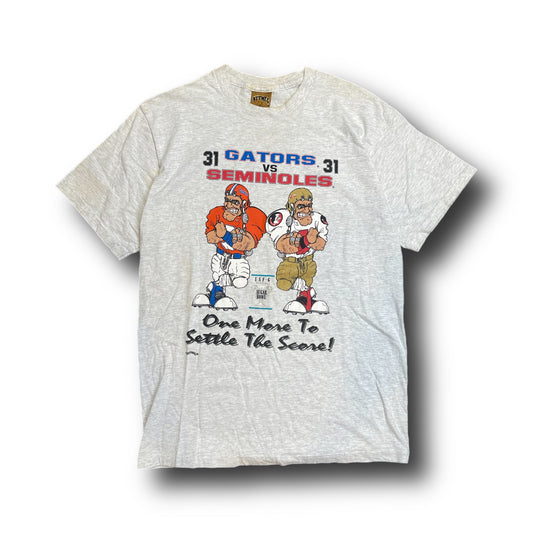 Vintage UF vs FSU Sugar Bowl Nutmeg Shirt - L