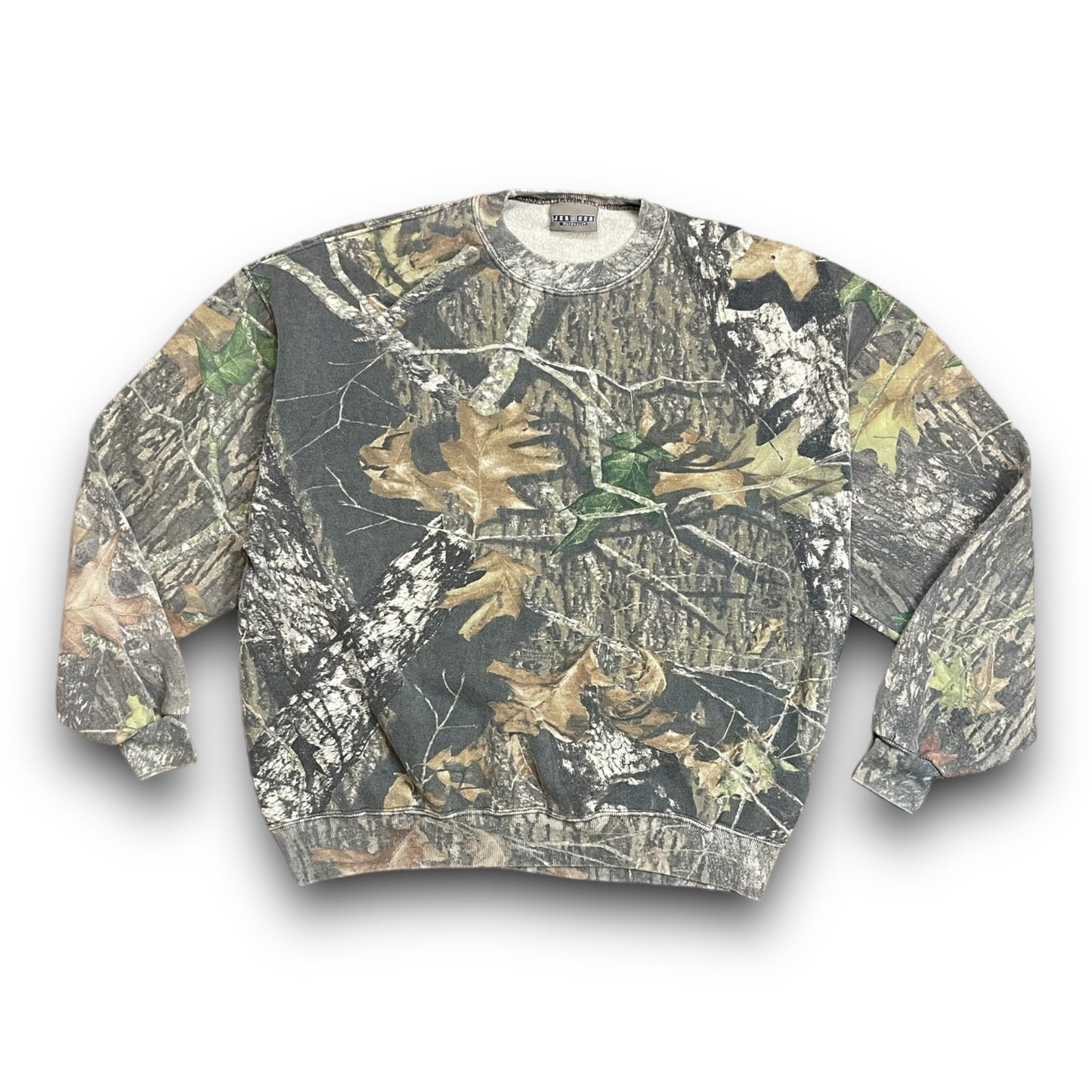 Vintage Camo Mossy Oak Crewneck - XL