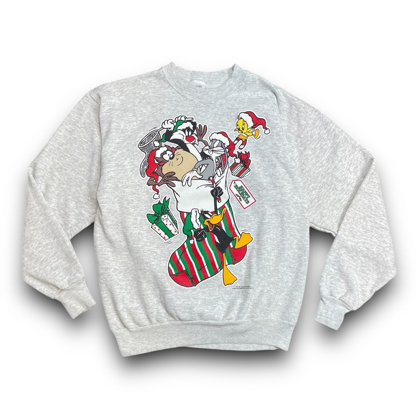 1994 Looney Tunes Christmas Crewneck - M/L