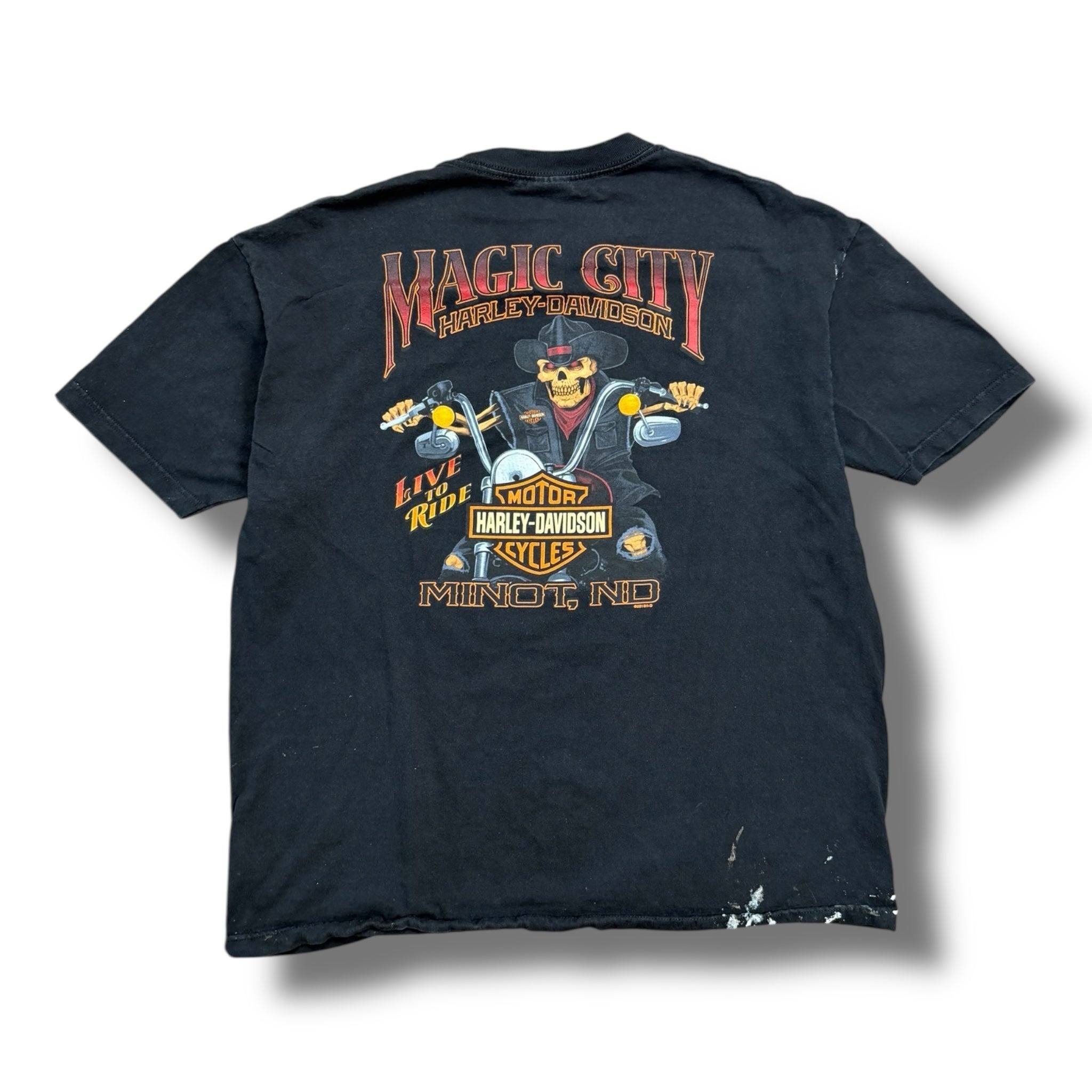 2018 Thrashed Harley Davidson Shirt - XXL – FishThrifts