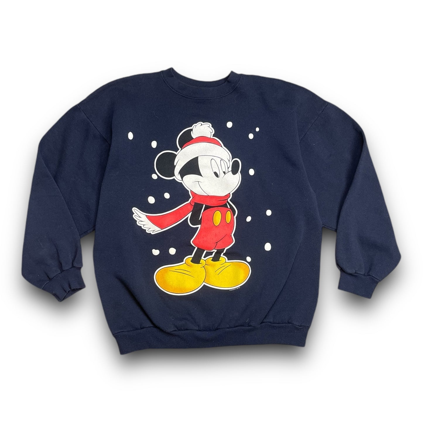 90’s Vintage Mickey Mouse Christmas Crewneck - L/XL