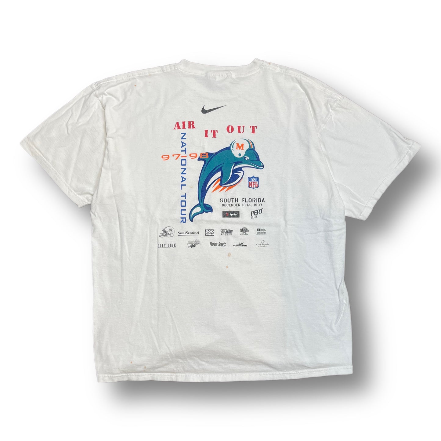 1994 Nike Miami Dolphins “Air-It-Out” x NFL Shirt